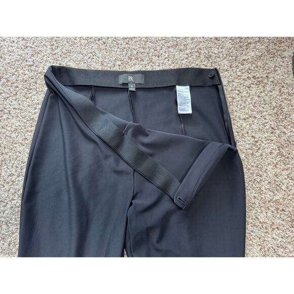 Banana Republic Black High Rise Woman's Pants, size 12, high rise; Flare - Picture 4 of 11